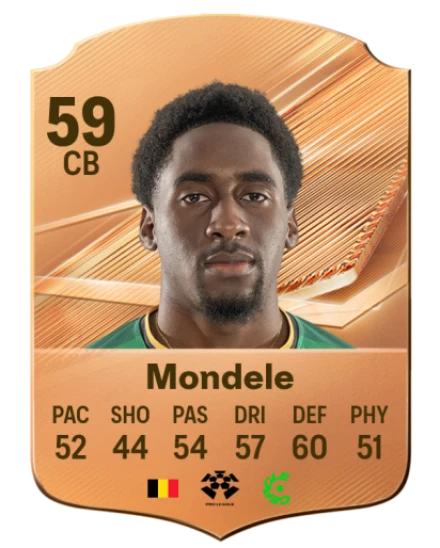 Mondele 59 Bronze CB FC 27 card