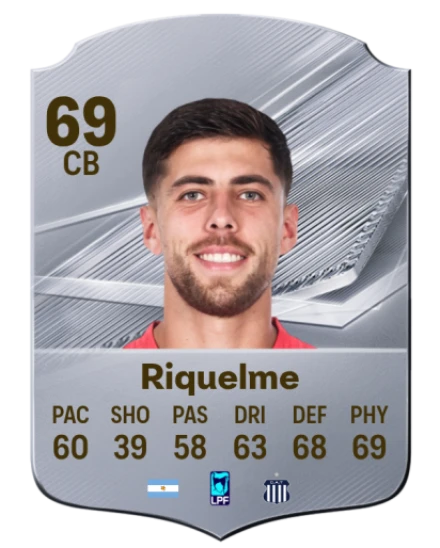 Riquelme 69 Common CB FC 26 card
