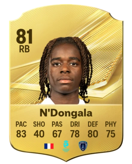 N'Dongala 81 Common RB FC 26 card