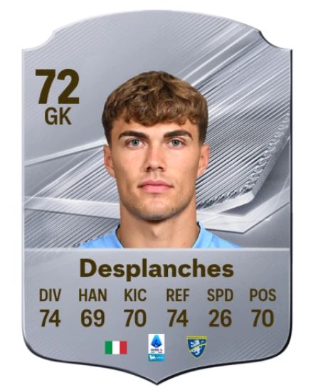 Desplanches 72 Common GK FC 26 card