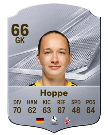 Hoppe 66 Silver GK FC 27 card