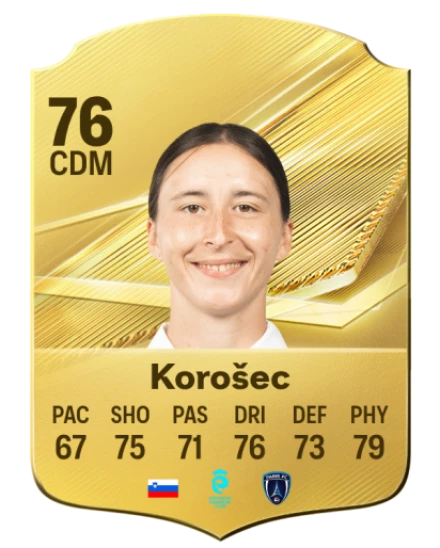 Korošec 76 Common CDM FC 26 card
