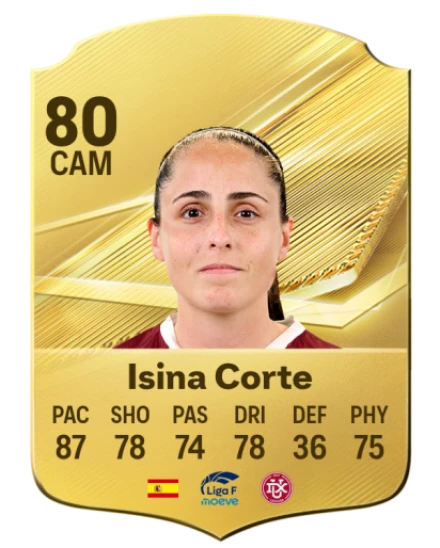 Isina Corte 80 Common CAM FC 26 card