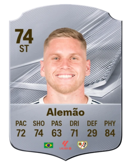 Alemão 74 Silver ST FC 27 card