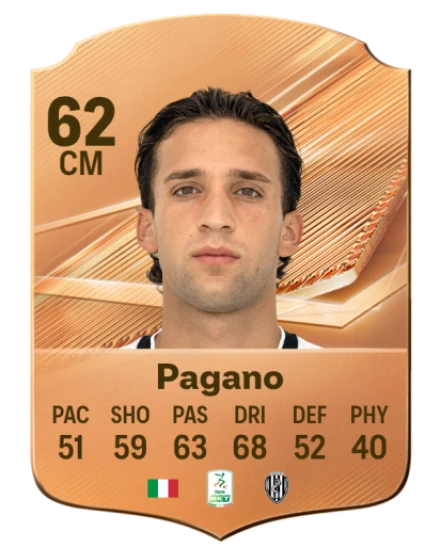 Pagano 62 Bronze CM FC 27 card