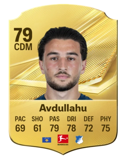 Avdullahu 79 Common CDM FC 26 card