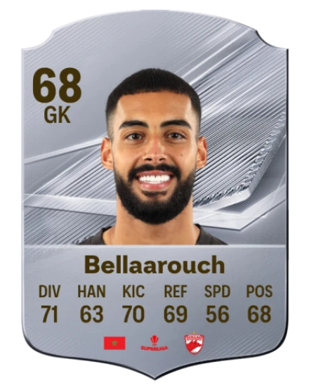 Bellaarouch 68 Common GK FC 26 card