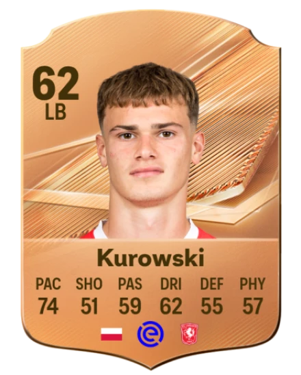 Kurowski 62 Bronze LB FC 27 card