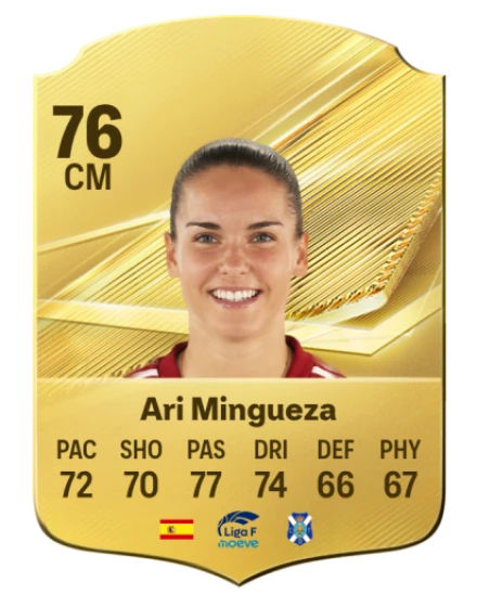 Ari Mingueza 76 Common CM FC 26 card