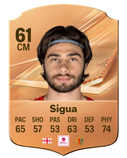 Sigua 61 Bronze CM FC 27 card