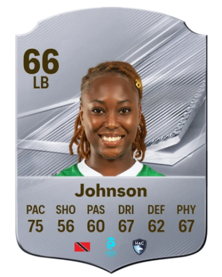 Johnson 66 Silver LB FC 27 card