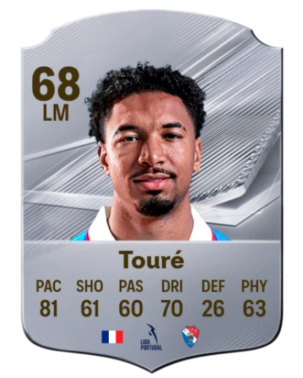 Touré 68 Common LM FC 26 card