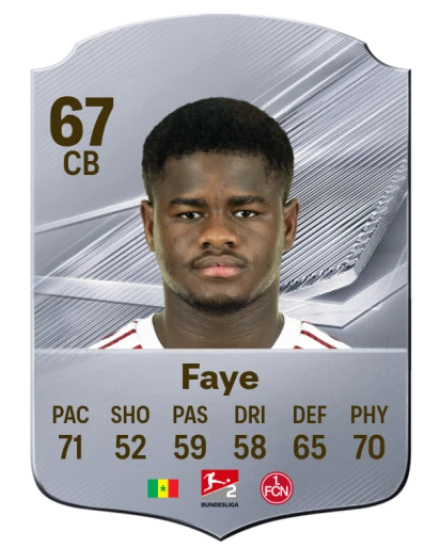 Faye 67 Common CB FC 26 card