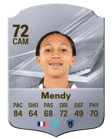 Mendy 72 Common CAM FC 26 card