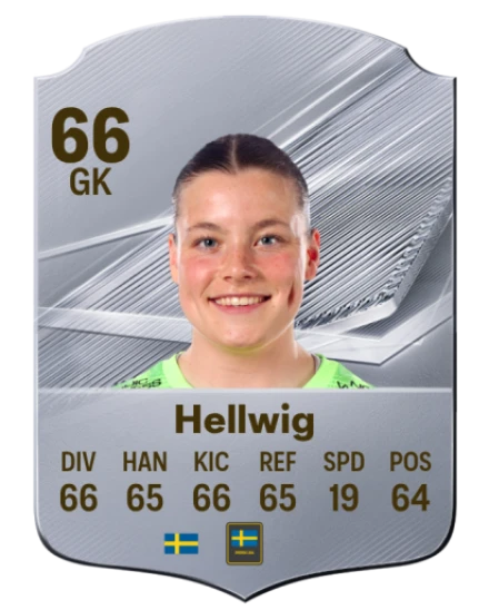 Hellwig 66 Silver GK FC 27 card