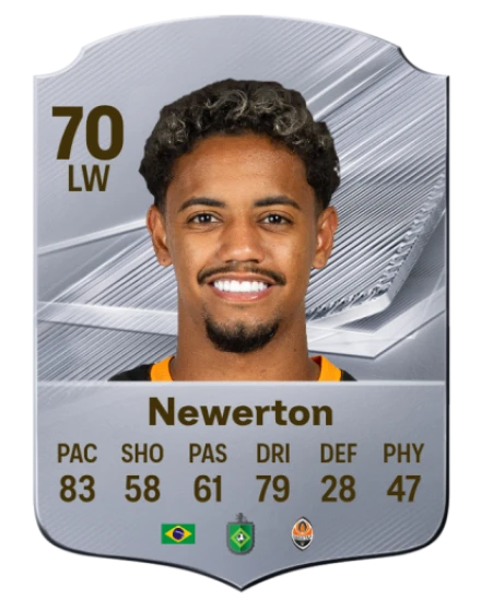 Newerton 70 Silver LW FC 27 card