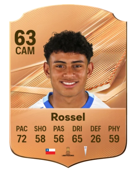 Rossel 63 Bronze CAM FC 27 card