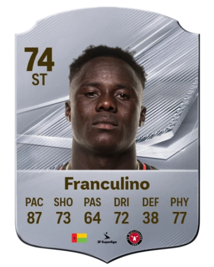 Franculino 74 Rare ST FC 26 card