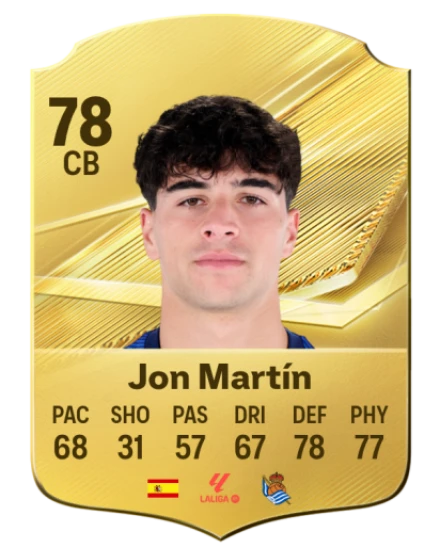 Jon Martín 78 Common CB FC 26 card