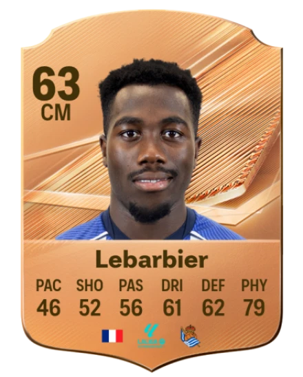 Lebarbier 63 Bronze CM FC 27 card