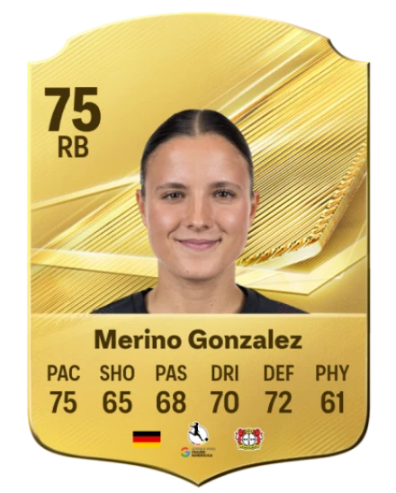 Merino Gonzalez 75 Common RB FC 26 card