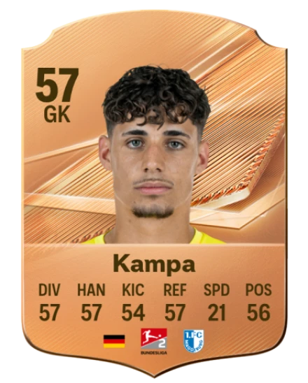Kampa 57 Bronze GK FC 27 card