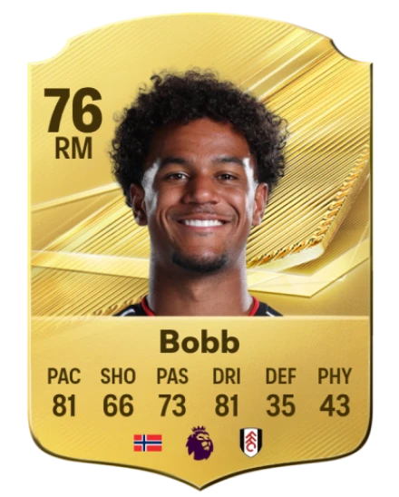 Bobb 76 Common RM FC 26 card