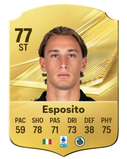 Esposito 77 Gold ST FC 27 card