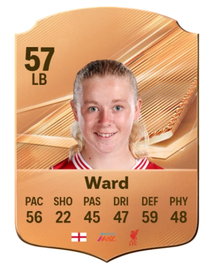 Ward 57 Bronze LB FC 27 card