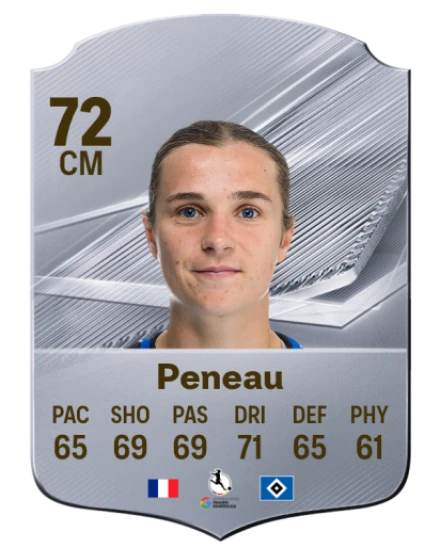 Peneau 72 Common CM FC 26 card