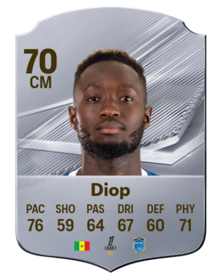 Diop 70 Common CM FC 26 card