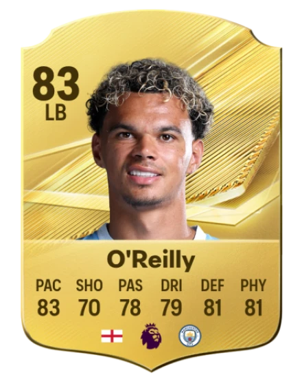 O'Reilly 83 Gold LB FC 27 card