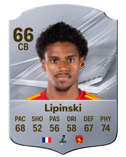 Lipinski 66 Common CB FC 26 card