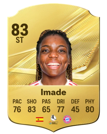 Edna Imade 83 Common ST FC 26 card