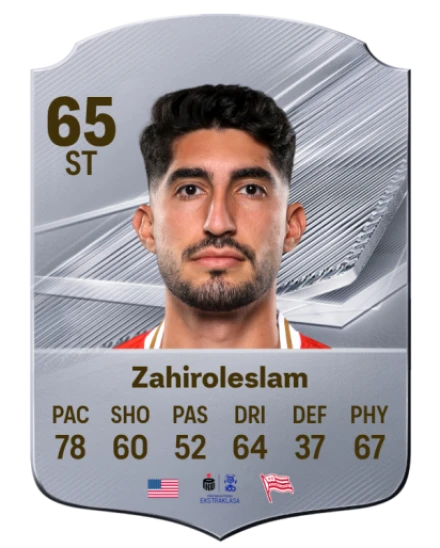 Zahiroleslam 65 Silver ST FC 27 card