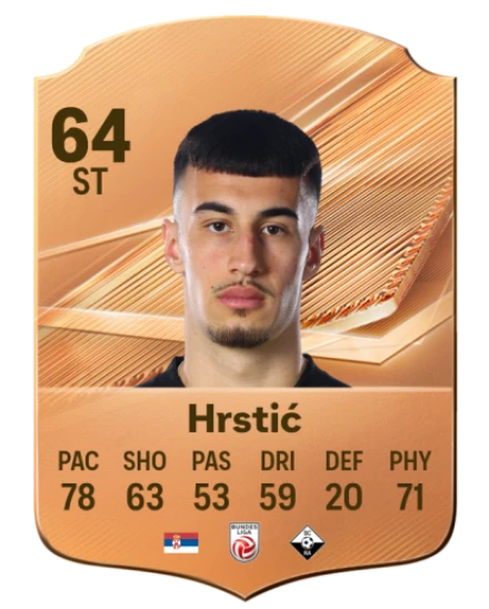 Hrstić 64 Common ST FC 26 card