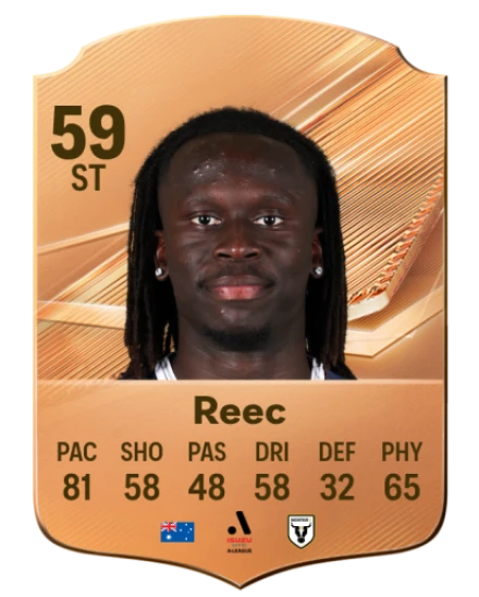 Reec 59 Common ST FC 26 card