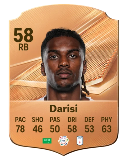 Darisi 58 Bronze RB FC 27 card