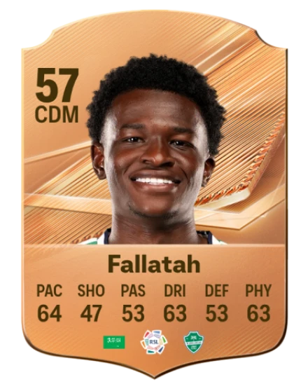 Fallatah 57 Bronze CDM FC 27 card