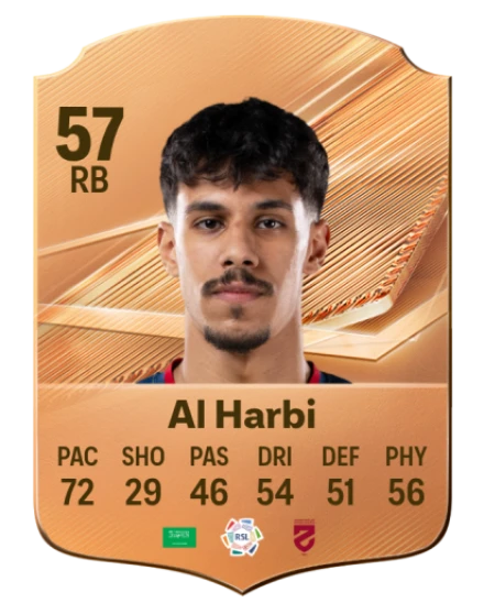 Al Harbi 57 Bronze RB FC 27 card