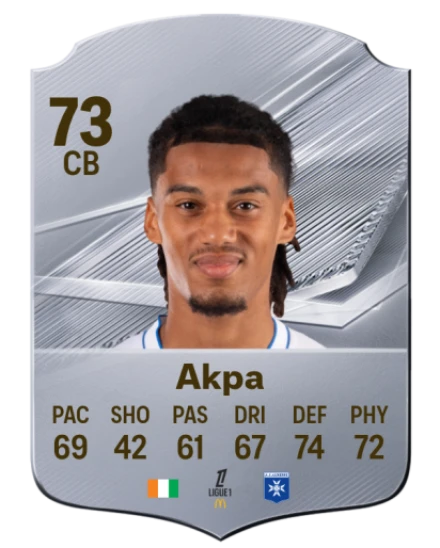 Akpa 73 Common CB FC 26 card