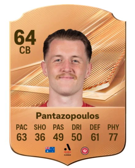 Pantazopoulos 64 Common CB FC 26 card