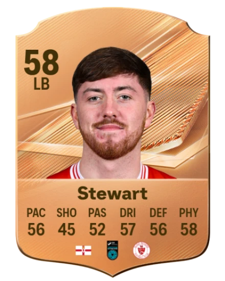 Stewart 58 Bronze LB FC 27 card