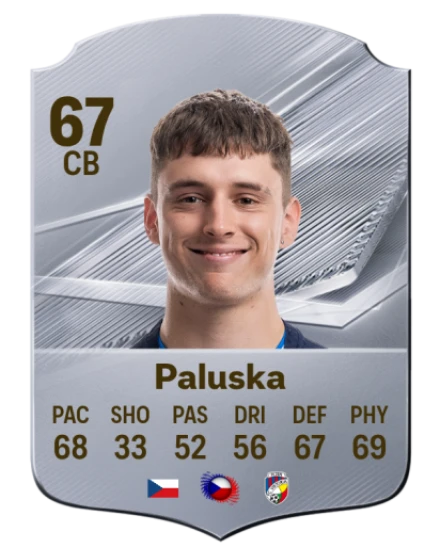 Paluska 67 Silver CB FC 27 card