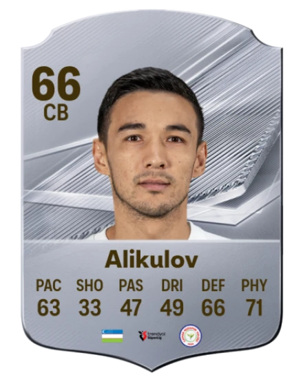 Alikulov 66 Common CB FC 26 card