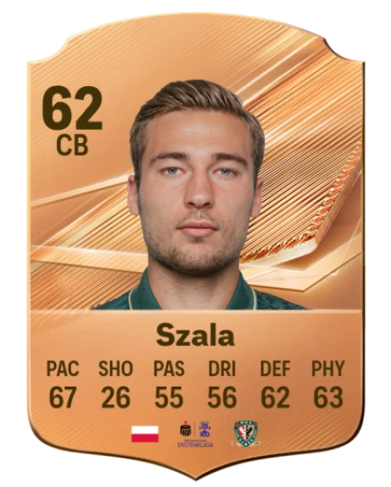 Szala 62 Bronze CB FC 27 card