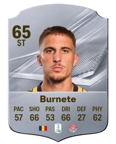 Burnete 65 Silver ST FC 27 card