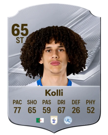 Kolli 65 Silver ST FC 27 card