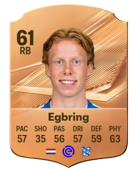 Egbring 61 Bronze RB FC 27 card