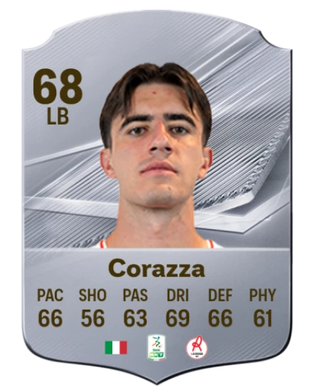 Corazza 68 Common LB FC 26 card